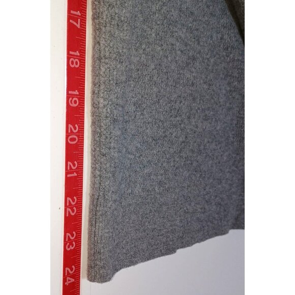 Taylor Stitch Huckberry 100% Merino Wool Henley Sweater Mens 42 Heather Gray - Picture 6 of 7